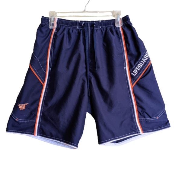 Speedo Other - Speedo Y2K Navy Swim Trunks With Zipper Pockets